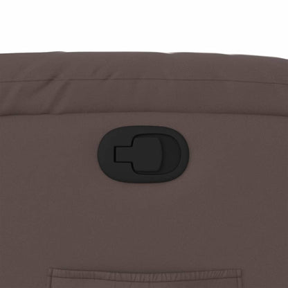 Fåtölj Brun Reclinerfåtölj konstläder