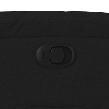 Fåtölj Svart Reclinerfåtölj tyg