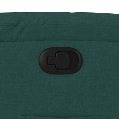 Fåtölj Grön Mörkgrön Reclinerfåtölj tyg