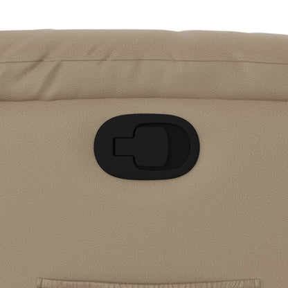 Fåtölj Cappuccino Reclinerfåtölj konstläder