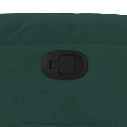 Fåtölj Grön Mörkgrön Reclinerfåtölj sammet