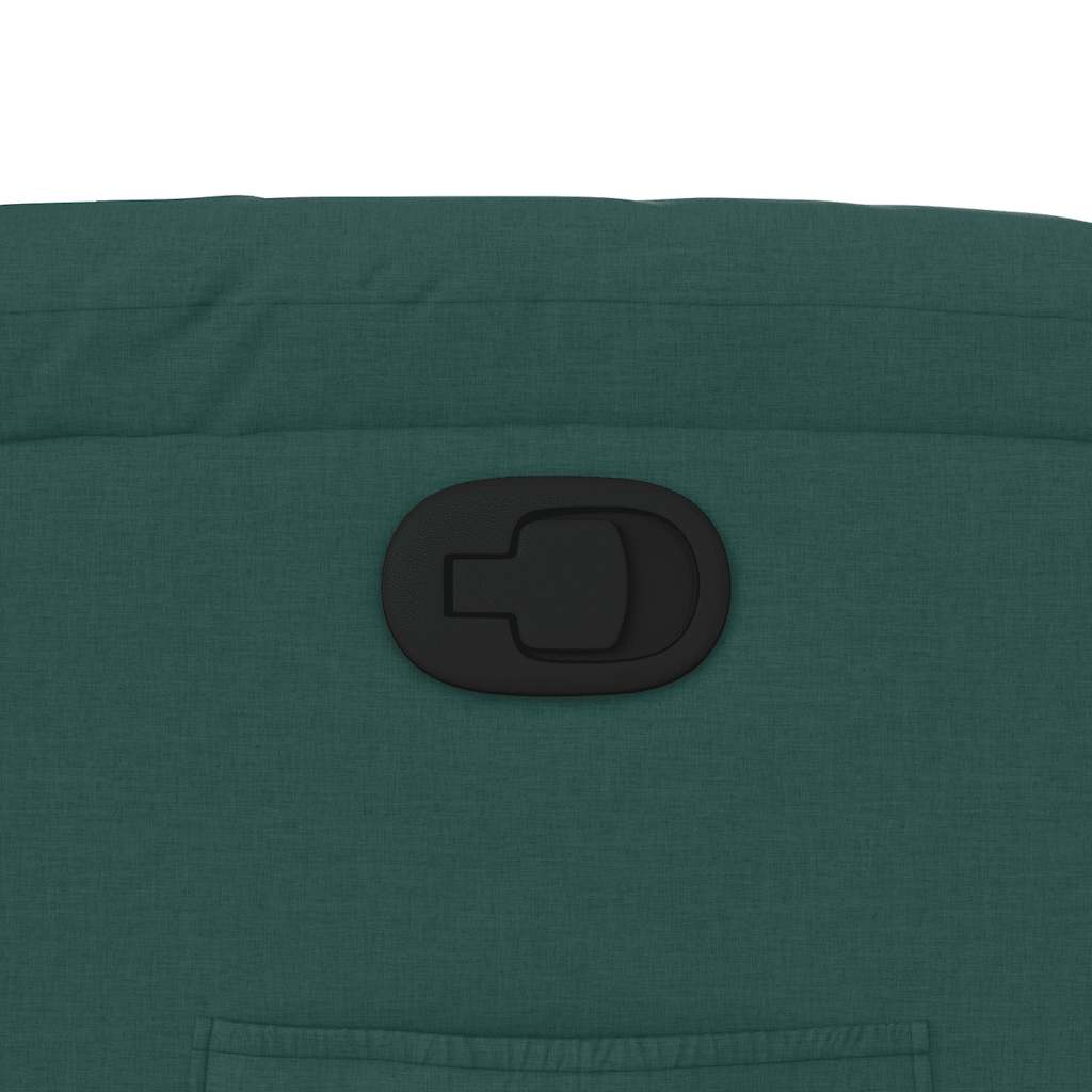 Fåtölj Grön Mörkgrön Reclinerfåtölj tyg