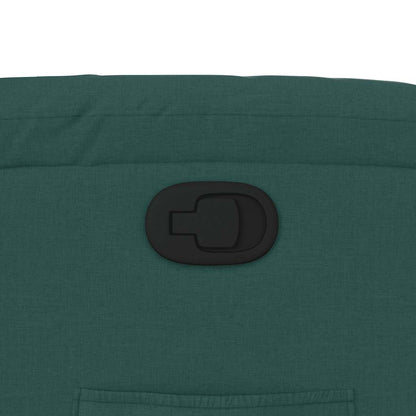 Fåtölj Grön Mörkgrön Reclinerfåtölj tyg