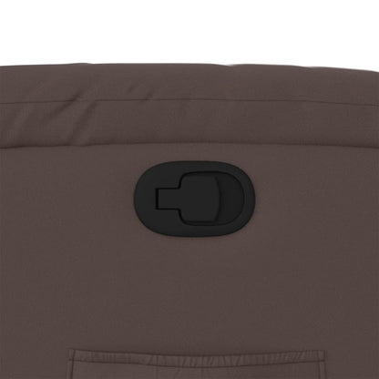 Fåtölj Brun Reclinerfåtölj konstläder