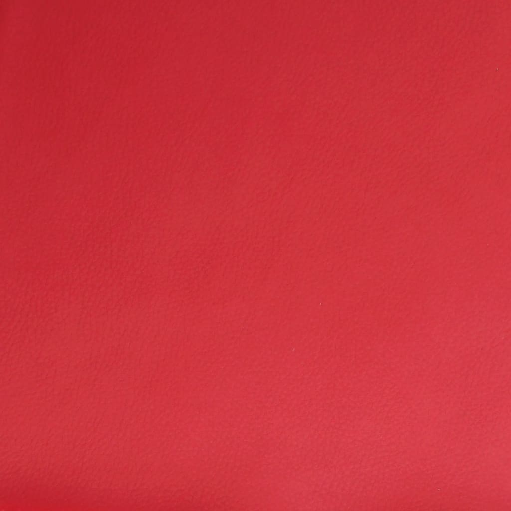 Fåtölj Röd Reclinerfåtölj konstläder