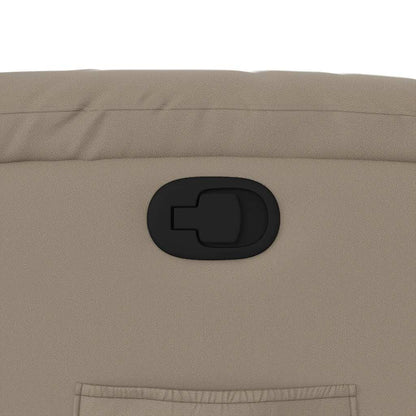 Fåtölj Cappuccino Reclinerfåtölj konstläder