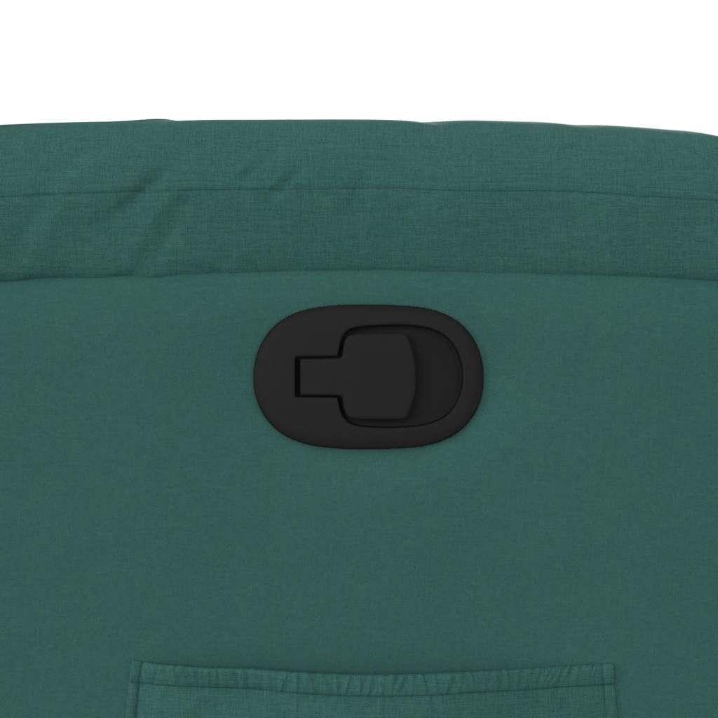 Fåtölj Grön Mörkgrön Reclinerfåtölj tyg