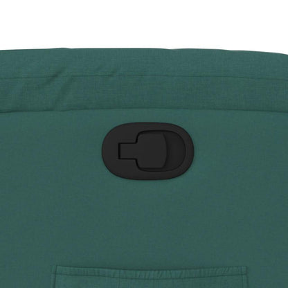 Fåtölj Grön Mörkgrön Reclinerfåtölj tyg