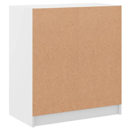 Skåp Vit med glasdörrar 68x37x75,5 cm
