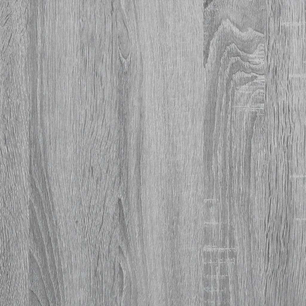 Väggskåp Sonoma Grå med glasdörrar 68x37x75,5 cm