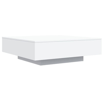 Soffbord Vit LED 100x100x31 cm
