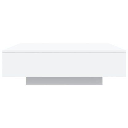 Soffbord Vit LED 100x100x31 cm