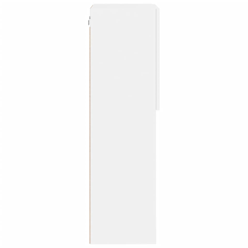 TV-Möbel Vit TV-Bänk LED 40,5x30x102 cm