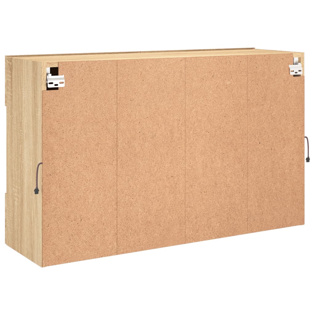 TV-Möbel Sonoma Ek TV-Bänk LED 98,5x30x60,5 cm