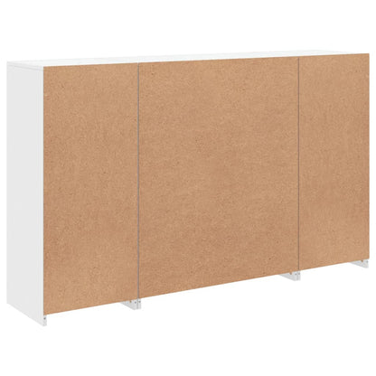 Skänk Vit LED-belysning 3 st