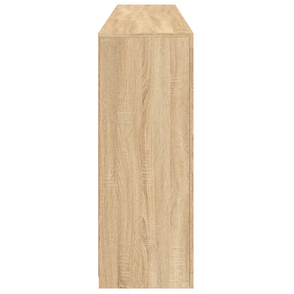 Skänk Sonoma Ek LED-belysning 181,5x37x100 cm