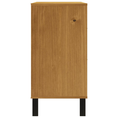 Byrå Trä FLAM 110x40x80 cm massiv furu