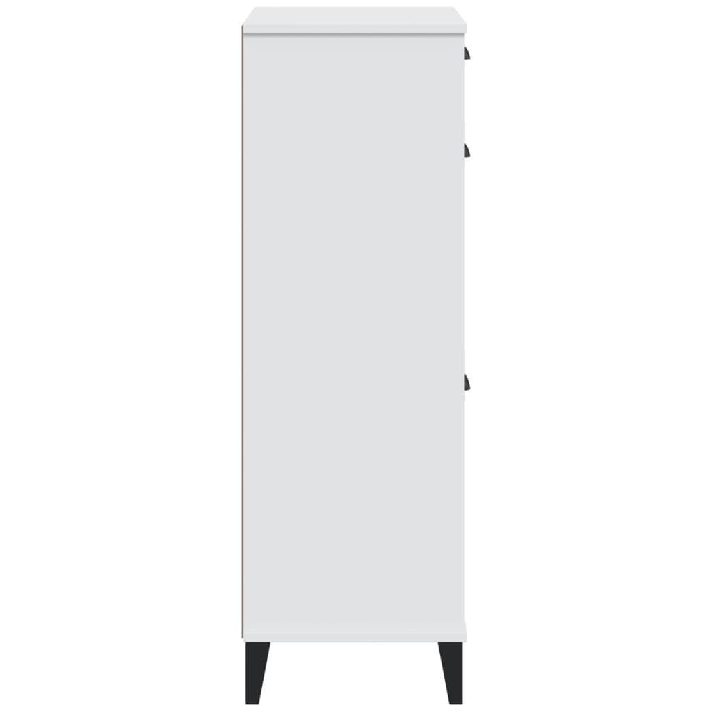 Skoställ Vit Skoskåp VIKEN