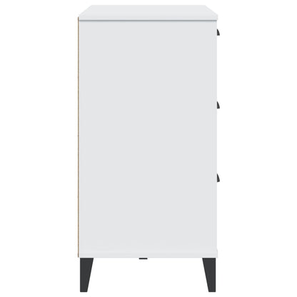 Skänk Vit VIKEN 80x40x80 cm