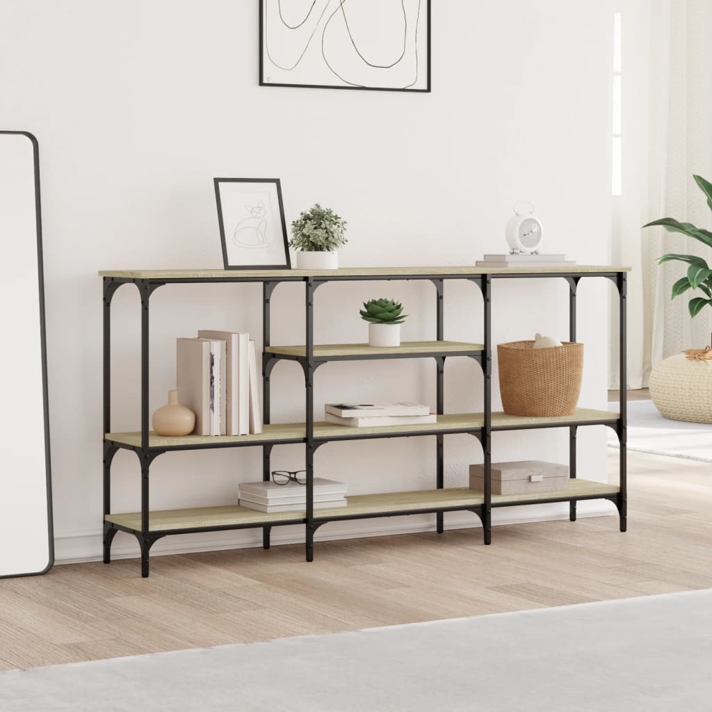 Avlastningsbord Konsollbord Sonoma Ek 160x29x80 cm