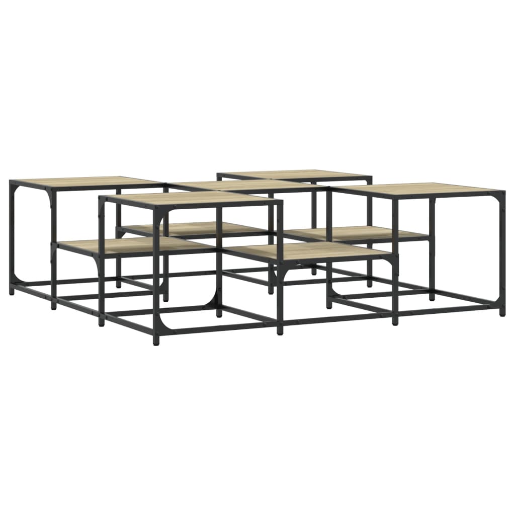 Soffbord Sonoma Ek 121x121x40 cm