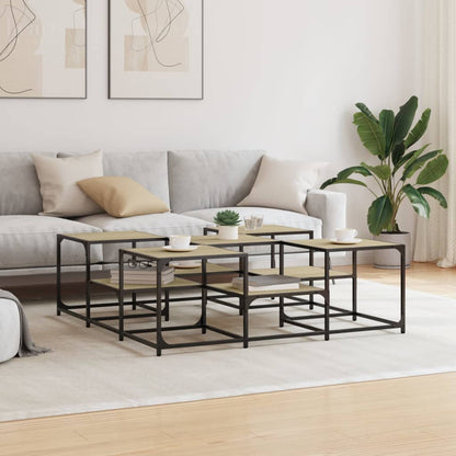 Soffbord Sonoma Ek 121x121x40 cm