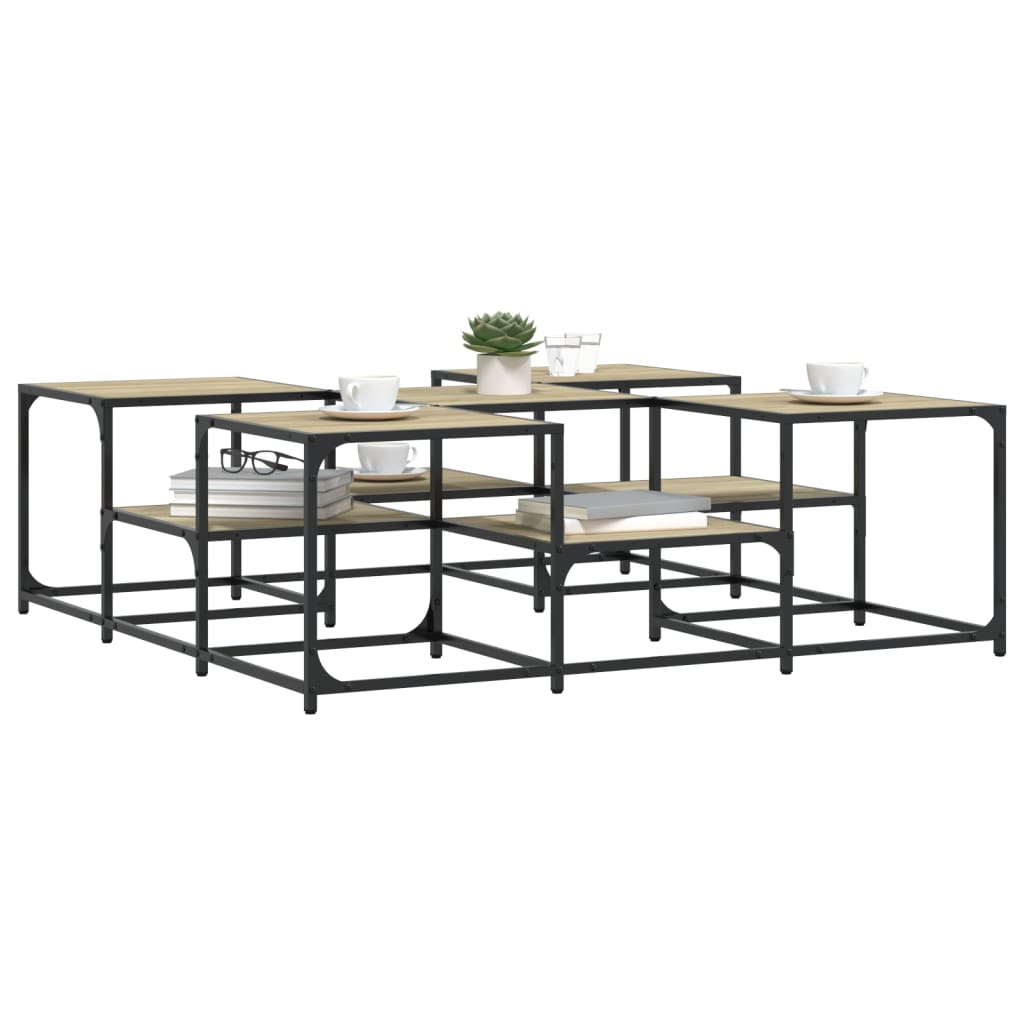 Soffbord Sonoma Ek 121x121x40 cm