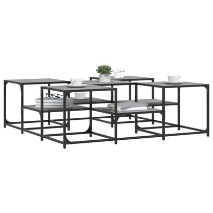 Soffbord Sonoma Grå 121x121x40 cm