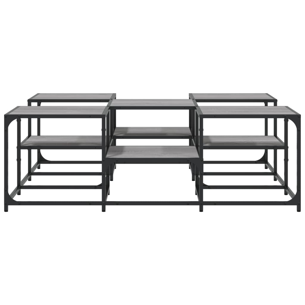 Soffbord Sonoma Grå 121x121x40 cm