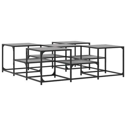 Soffbord Sonoma Grå 121x121x40 cm