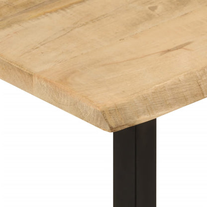 Avlastningsbord Konsollbord Trä med levande kant 105x33x76 cm massivt mangoträ