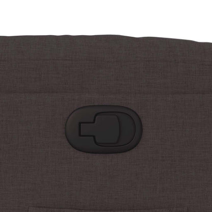 Fåtölj Brun Mörkbrun Reclinerfåtölj tyg