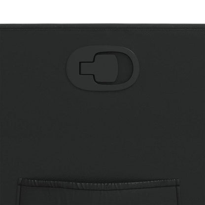 Fåtölj Svart Reclinerfåtölj konstläder