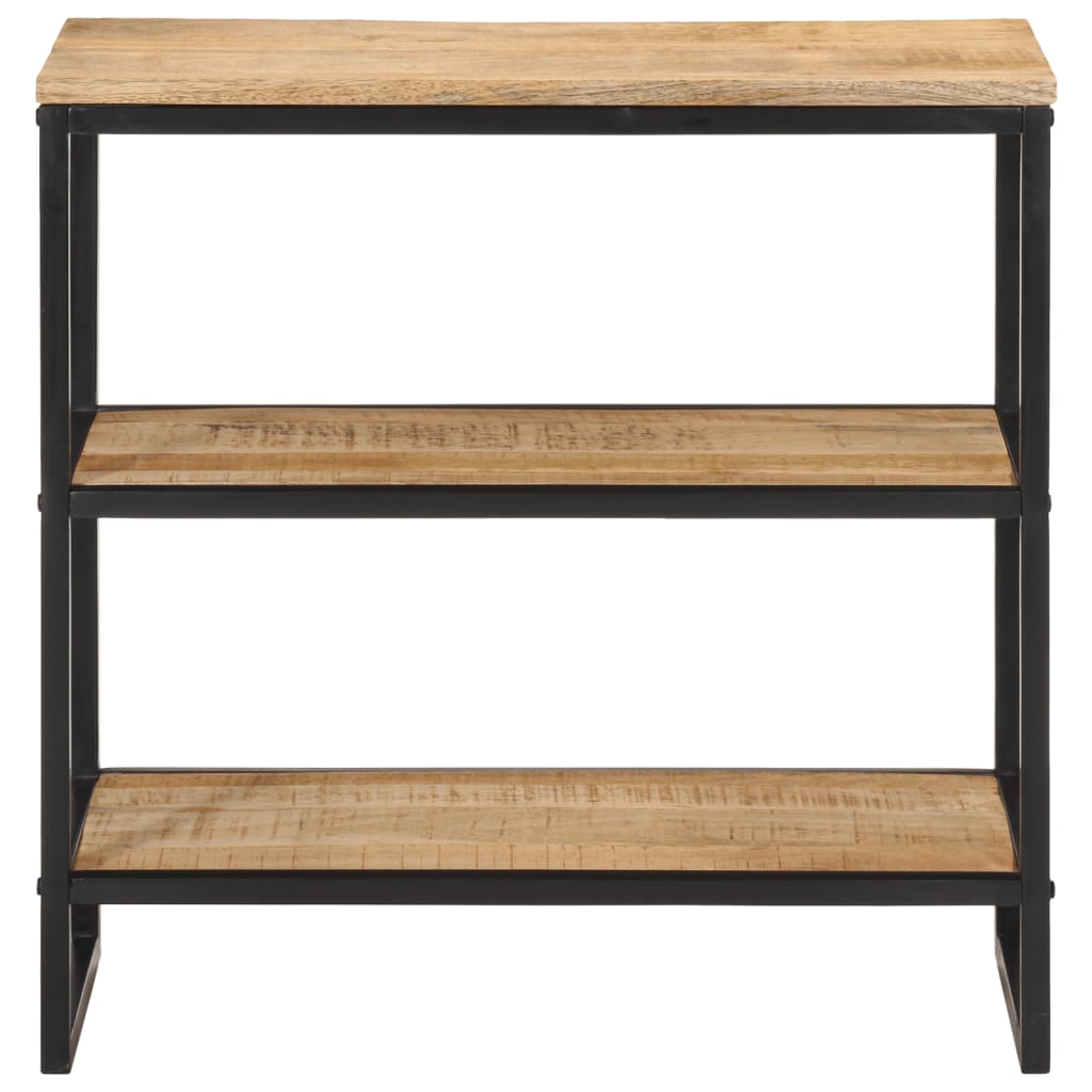 Avlastningsbord Konsollbord Trä 70x35x70 cm massivt grovt mangoträ