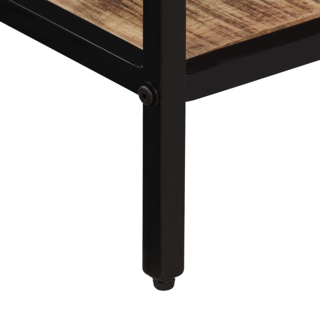Avlastningsbord Konsollbord Trä 100x35x70 cm massivt grovt mangoträ
