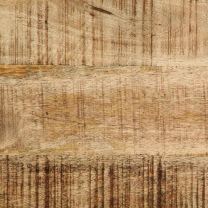 Skoställ Trä Skoskåp med lagring Brun 50 x 30 x 110 cm Massivt Mangoträ