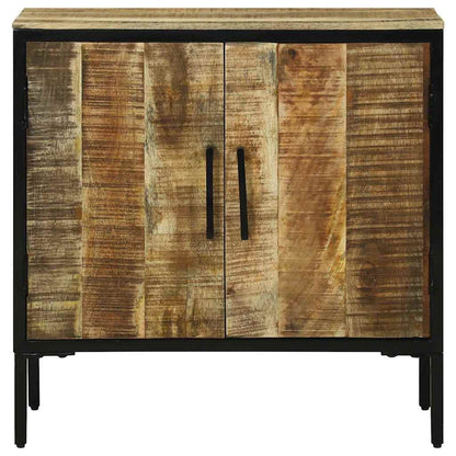 Sidobord Brun 70 x 35 x 70 cm Massivt Mangoträ