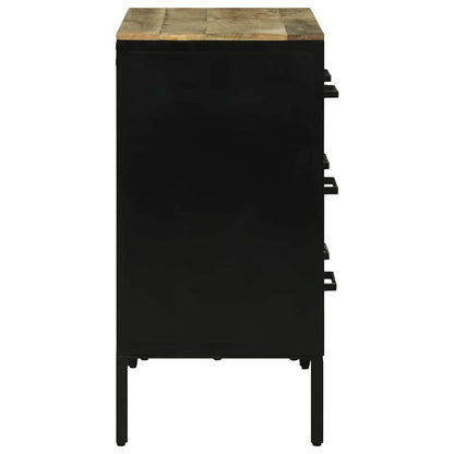 Sidobord Brun 70 x 35 x 70 cm Massivt Mangoträ