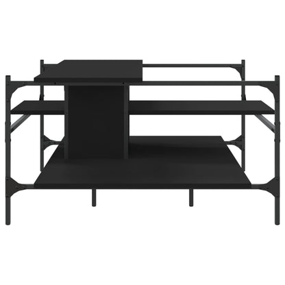 Soffbord Svart 100x100x48,5 cm