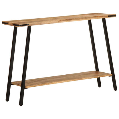 Avlastningsbord Konsollbord Trä 110x30x75 cm massivt mangoträ
