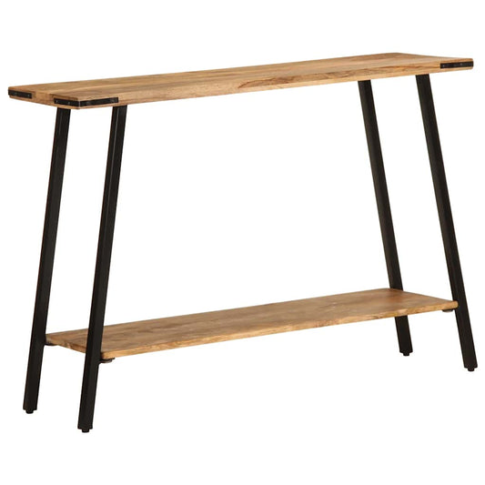 Avlastningsbord Konsollbord Trä 110x30x75 cm massivt mangoträ