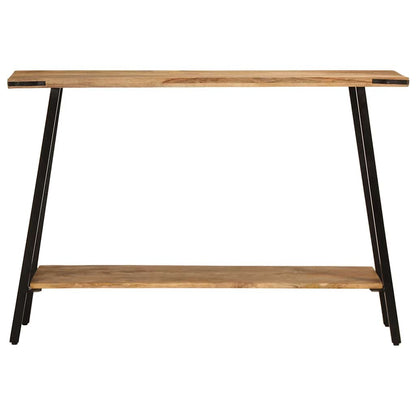 Avlastningsbord Konsollbord Trä 110x30x75 cm massivt mangoträ