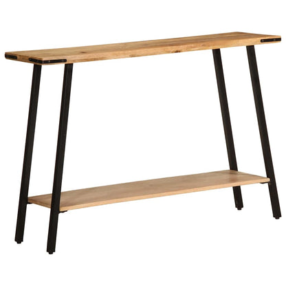 Avlastningsbord Konsollbord Trä 110x30x75 cm massivt mangoträ