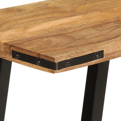 Avlastningsbord Konsollbord Trä 110x30x75 cm massivt mangoträ