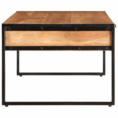 Soffbord 110x55x40 cm massivt akaciaträ