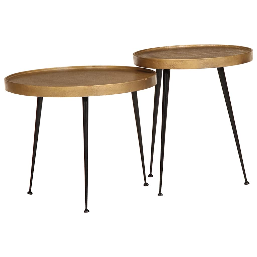 Soffbord DIV. 2 delar gyllene