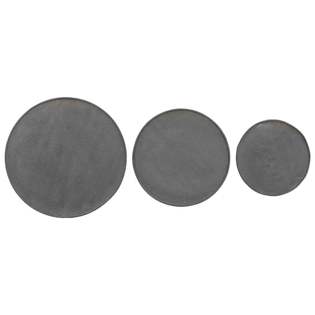 Soffbord Svart 3 delar