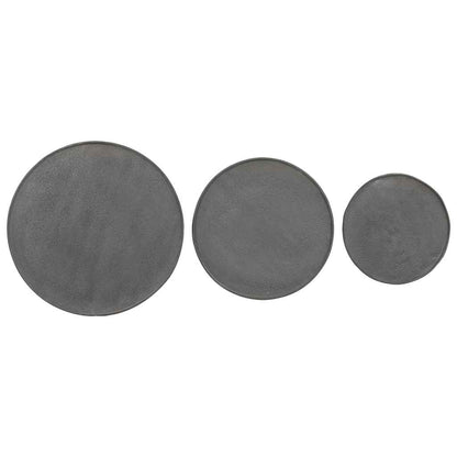 Soffbord Svart 3 delar