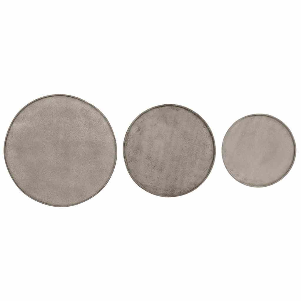 Soffbord DIV. 3 delar silver,