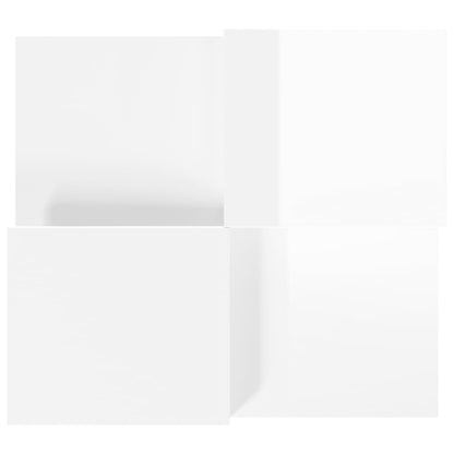 Soffbord Högglans Vit